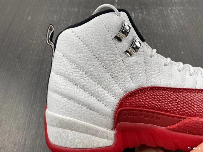 Rep TBK 12 Retro Jordan Cherry Air 130690-110 0711